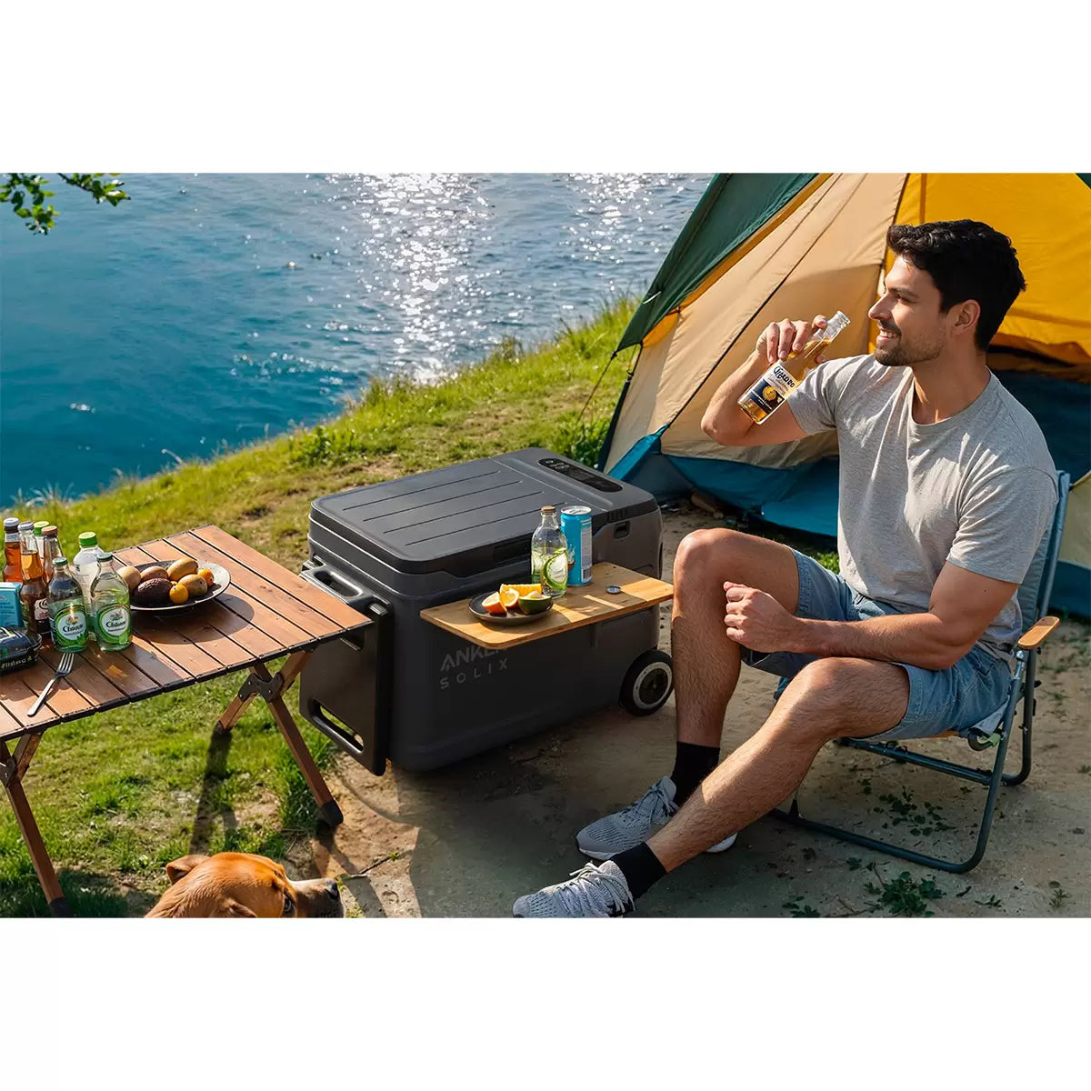 Anker Solix EverFrost 2 23L Electric Powered Cooler with Battery