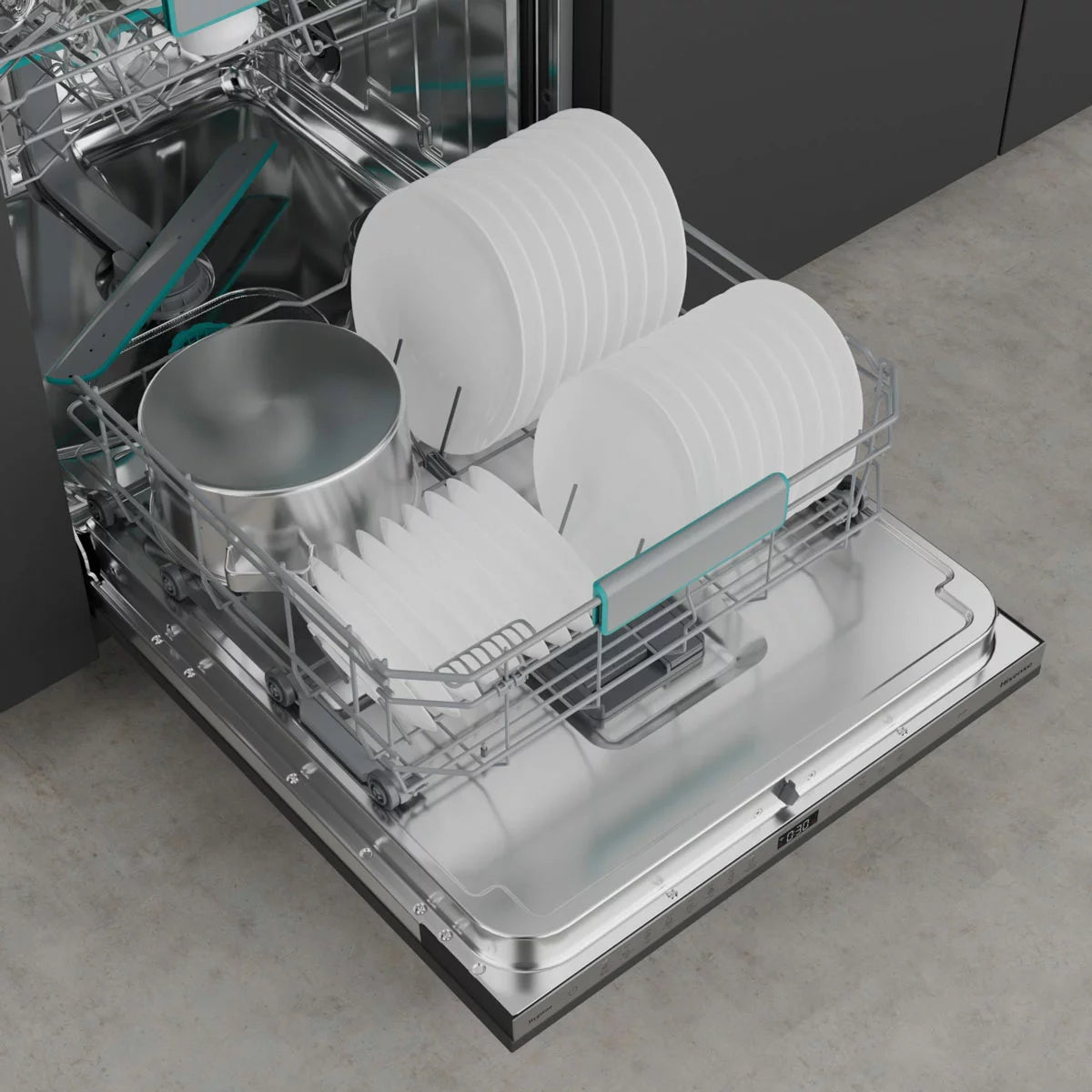 Hisense HV673A60UK Full-Size Fully Integrated Wi-Fi Enabled Dishwasher