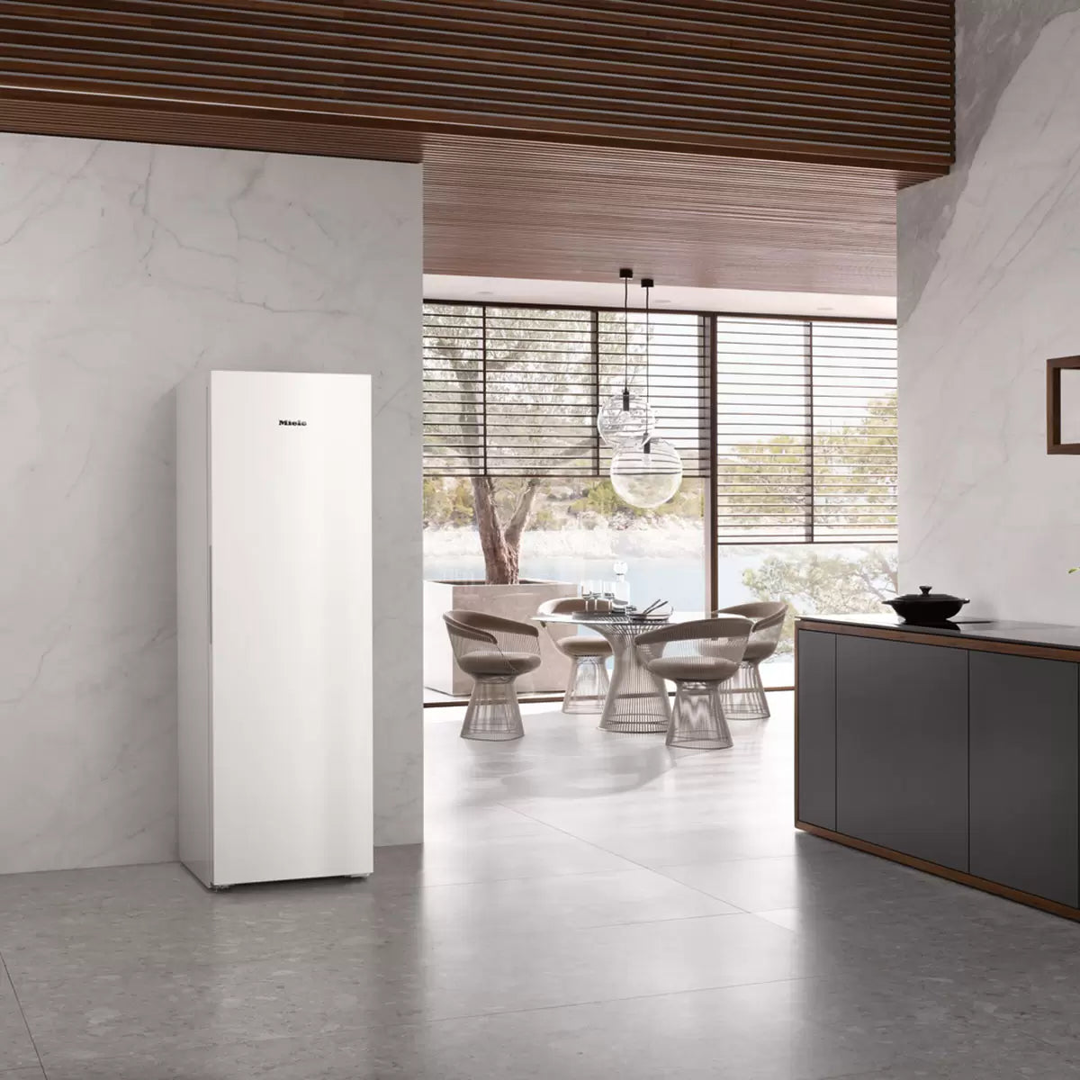 Miele FNS 4382 D Freezer, D Rated in White