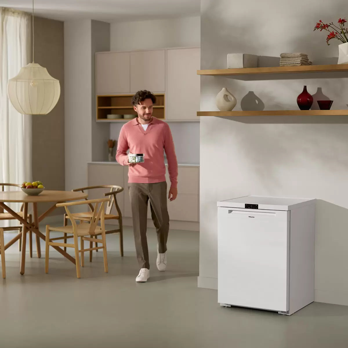 Miele F 4001 D, Undercounter Freezer, D Rated in White