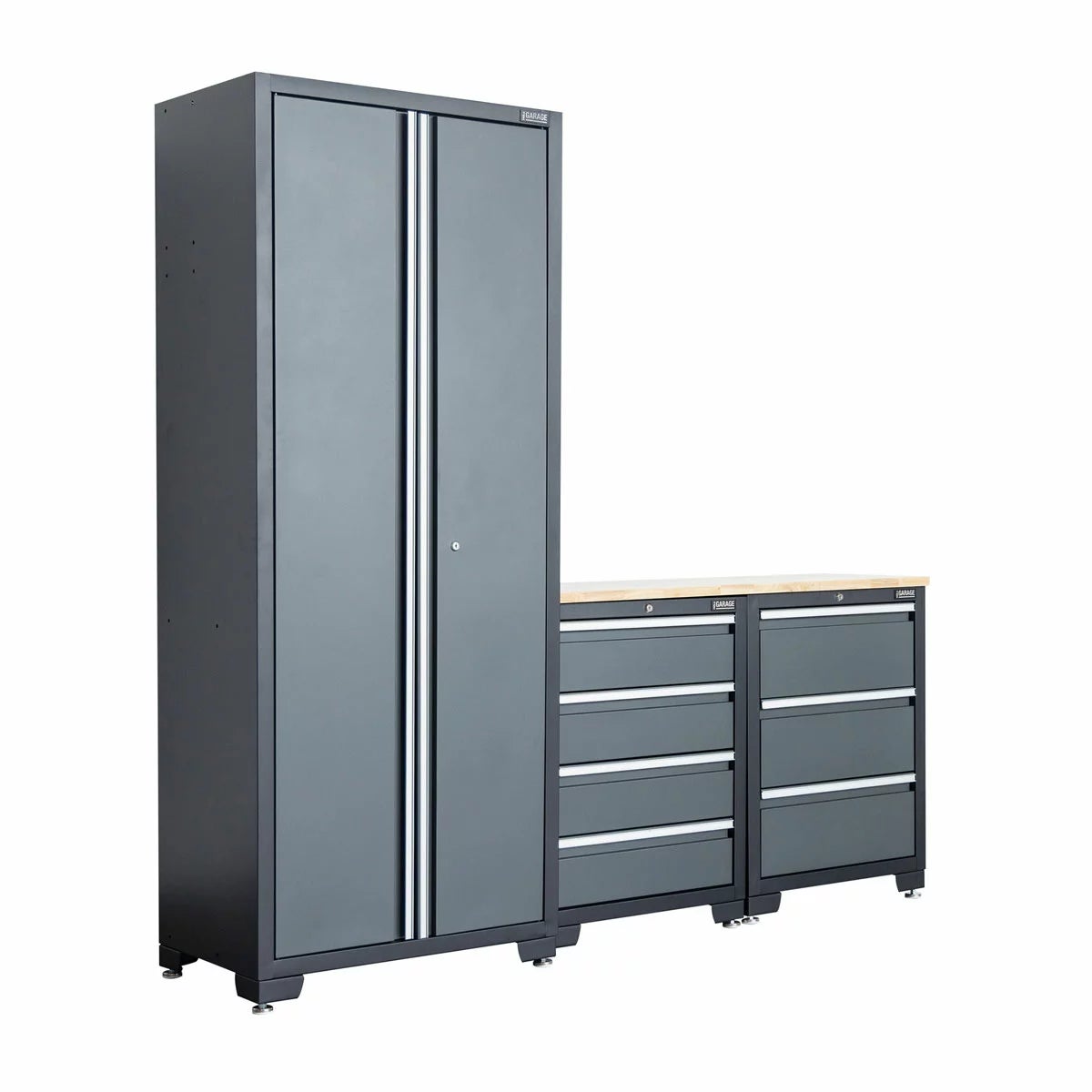 Hilka 24 Gauge Steel Starter 4 Piece Cabinet Set, view 3
