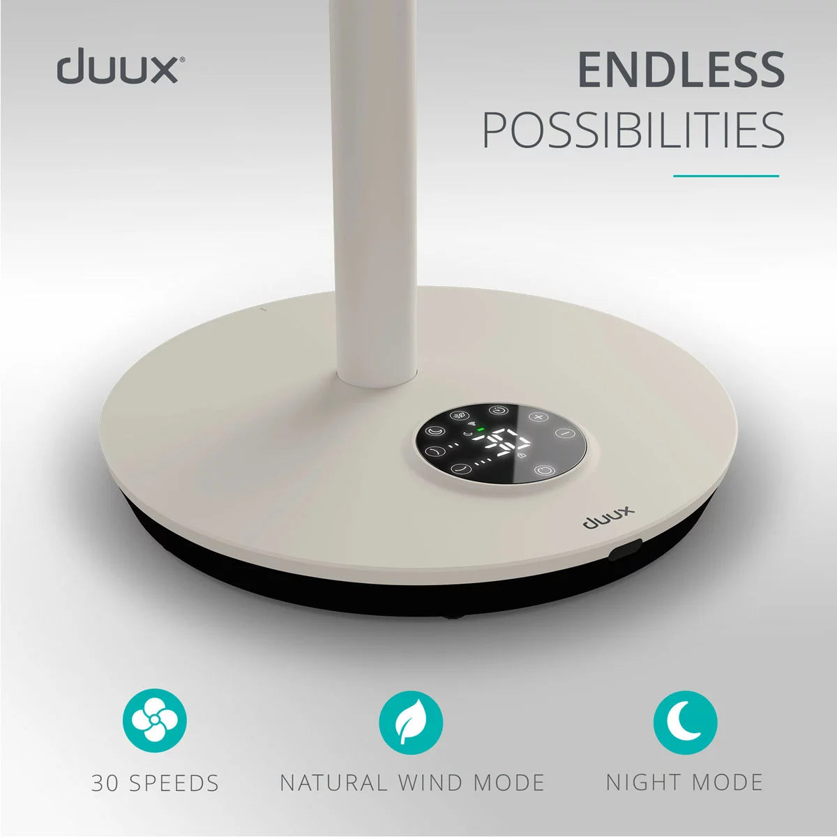 Duux Whisper Flex 2 Smart Fan DXCF104UK, Stone