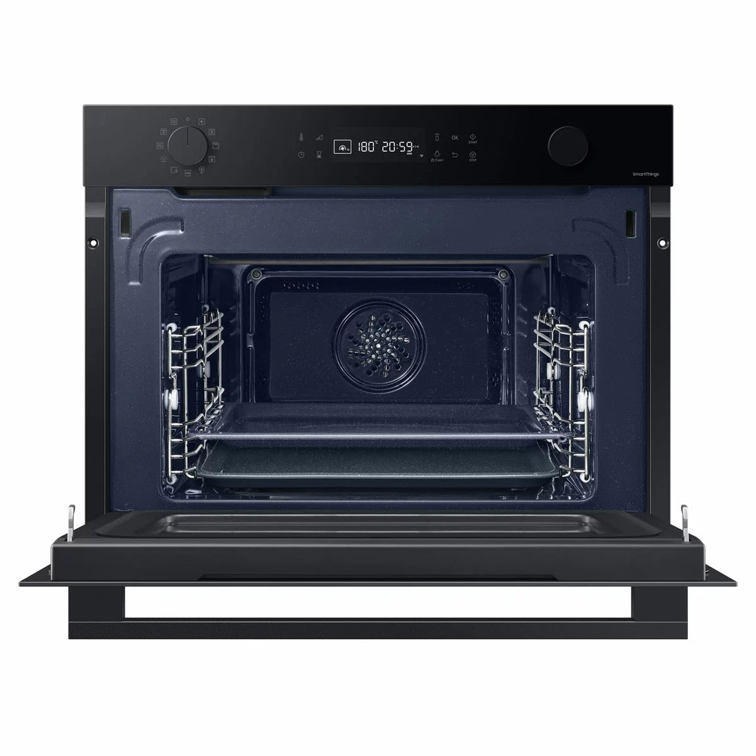 Samsung Series 4 Microwave Combi NQ5B4553FBK/U4 50L Smart Compact Oven, in Clean