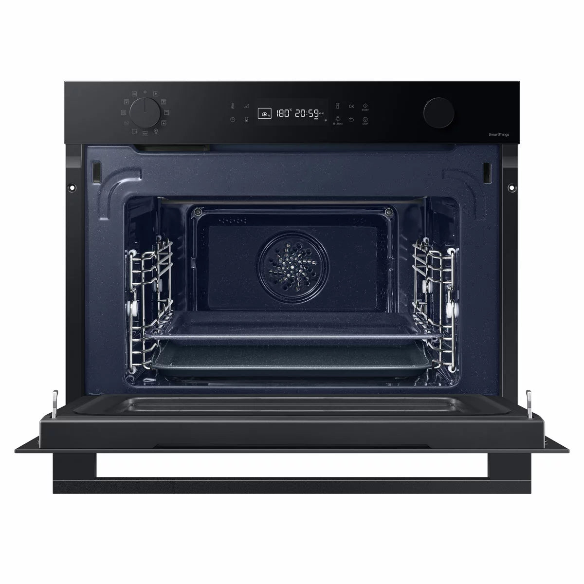 Samsung Series 4 Microwave Combi NQ5B4553FBK/U4 50L Smart Compact Oven, in Clean