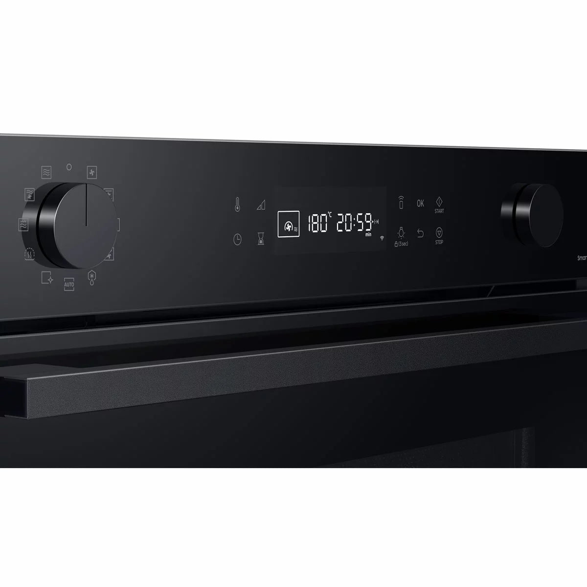 Samsung Series 4 Microwave Combi NQ5B4553FBK/U4 50L Smart Compact Oven, in Clean