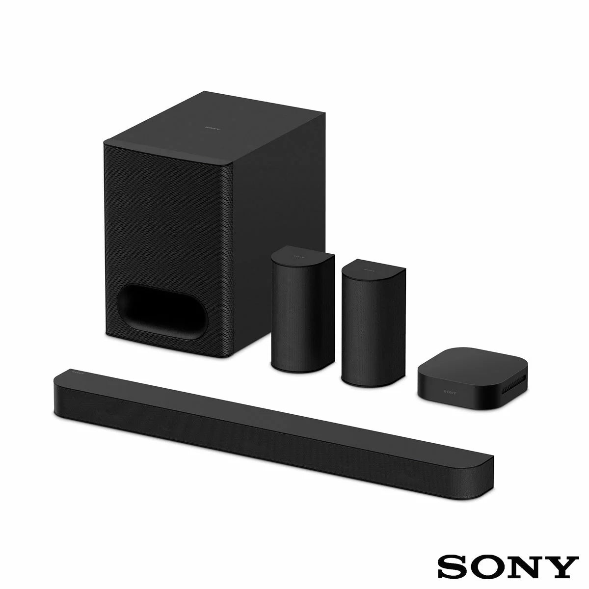 Sony HTS60.CEK 5.1 Ch, 1000W, Bravia Theatre System 6 Soundbar with Rear