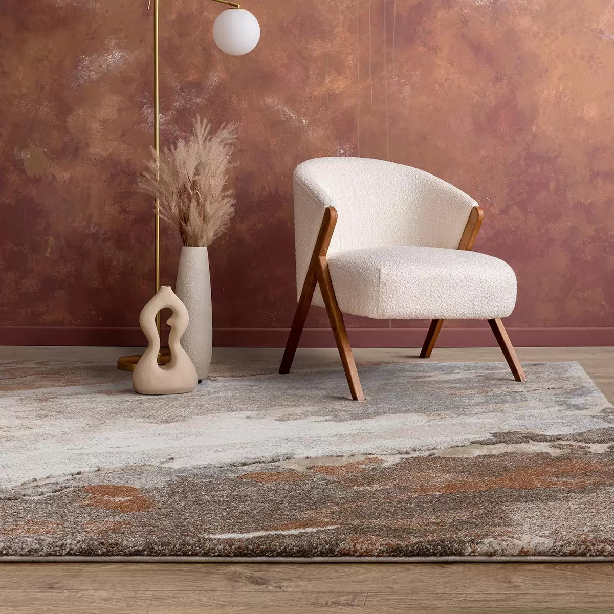 Mirage Blur Terra Rug, in 2 Sizes
