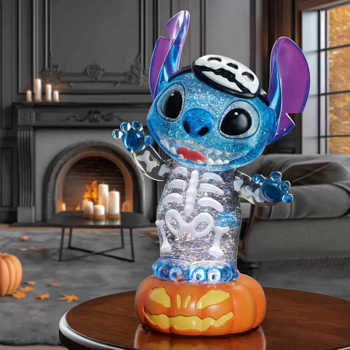 16 inch (41cm) Halloween Disney Spinning Lantern with LED lights
