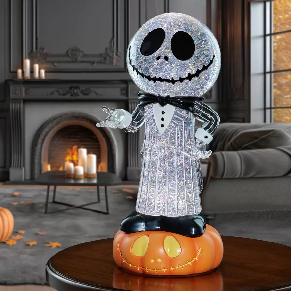 16 inch (41cm) Halloween Disney Spinning Lantern with LED lights