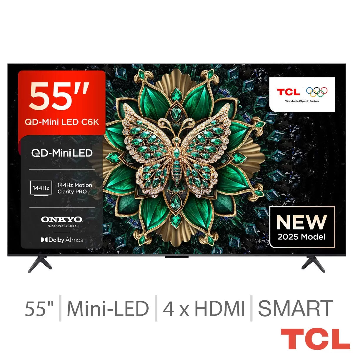 TCL 55C6K 55 Inch Mini LED Smart TV