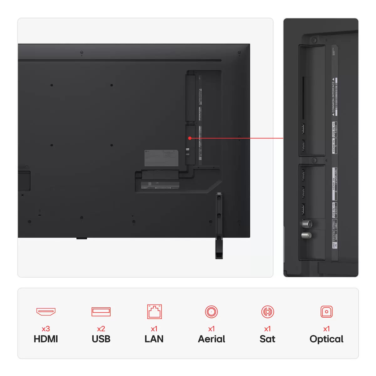 LG 50QNED80A6A 50 Inch QNED 4K Ultra HD Smart TV