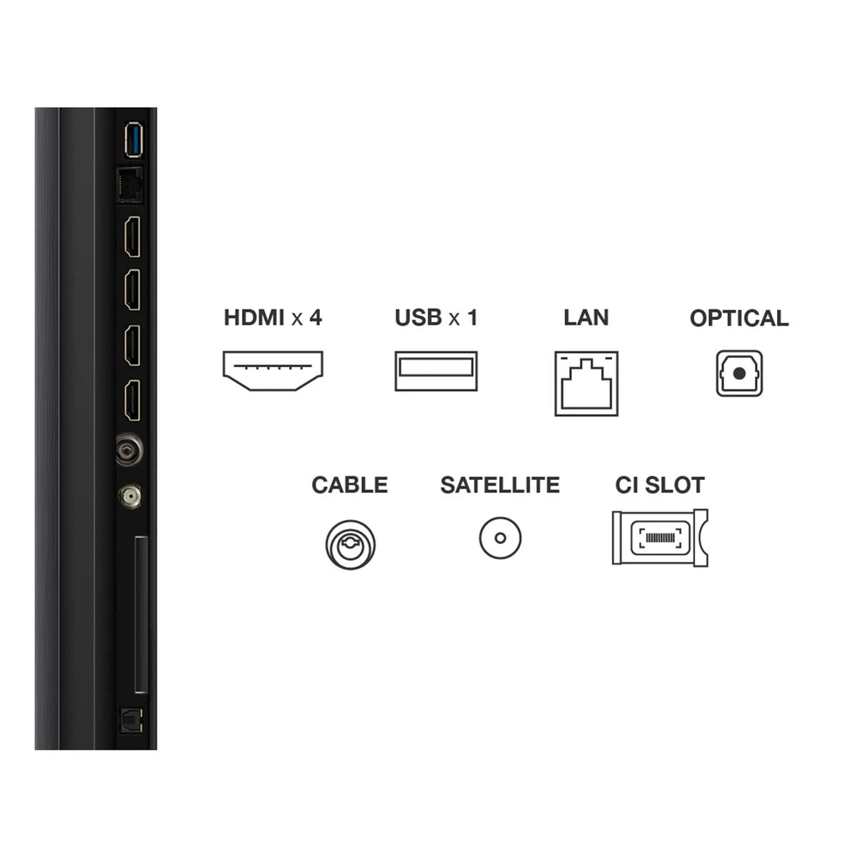 TCL 75C6K 75 Inch Mini LED Smart TV