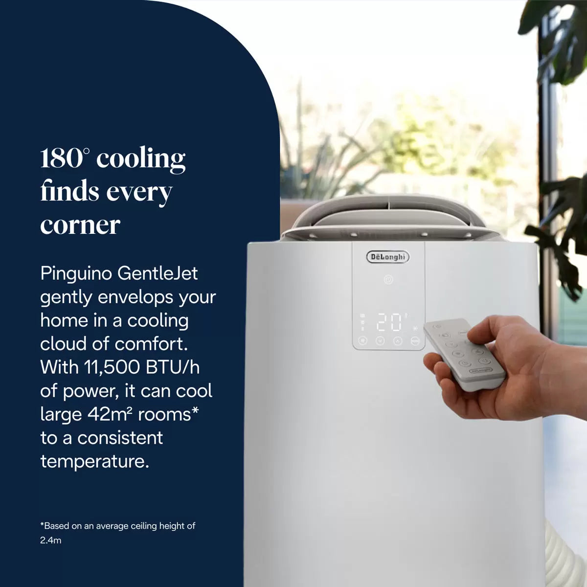 De'Longhi GentleJet 11.5k BTU Air Conditioner