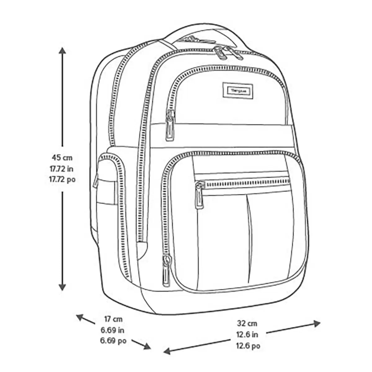 Targus Mobile Elite Backpack In Black