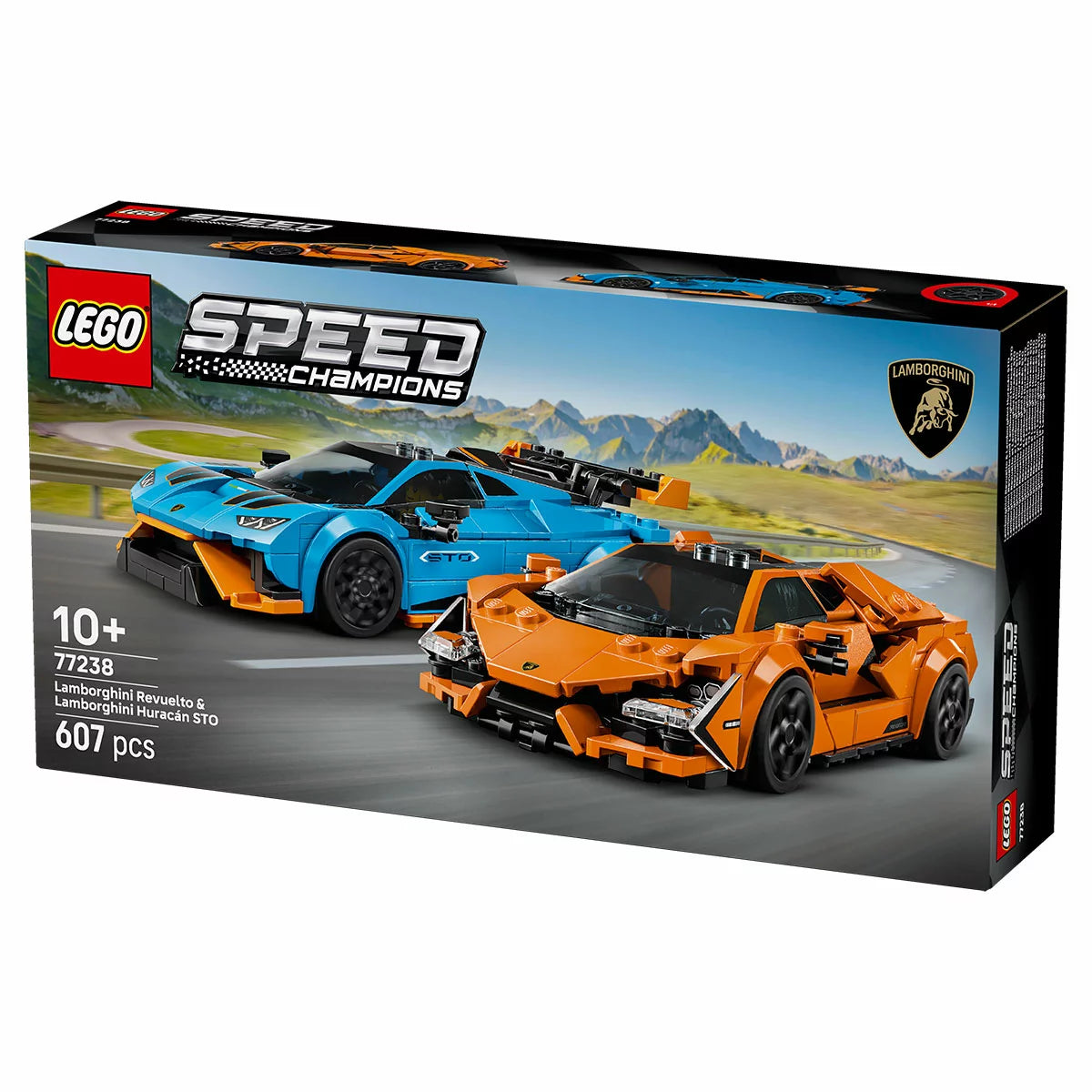 LEGO Speed Champions Lamborghini Revuelto & Huracán STO - Model 77238 (10+