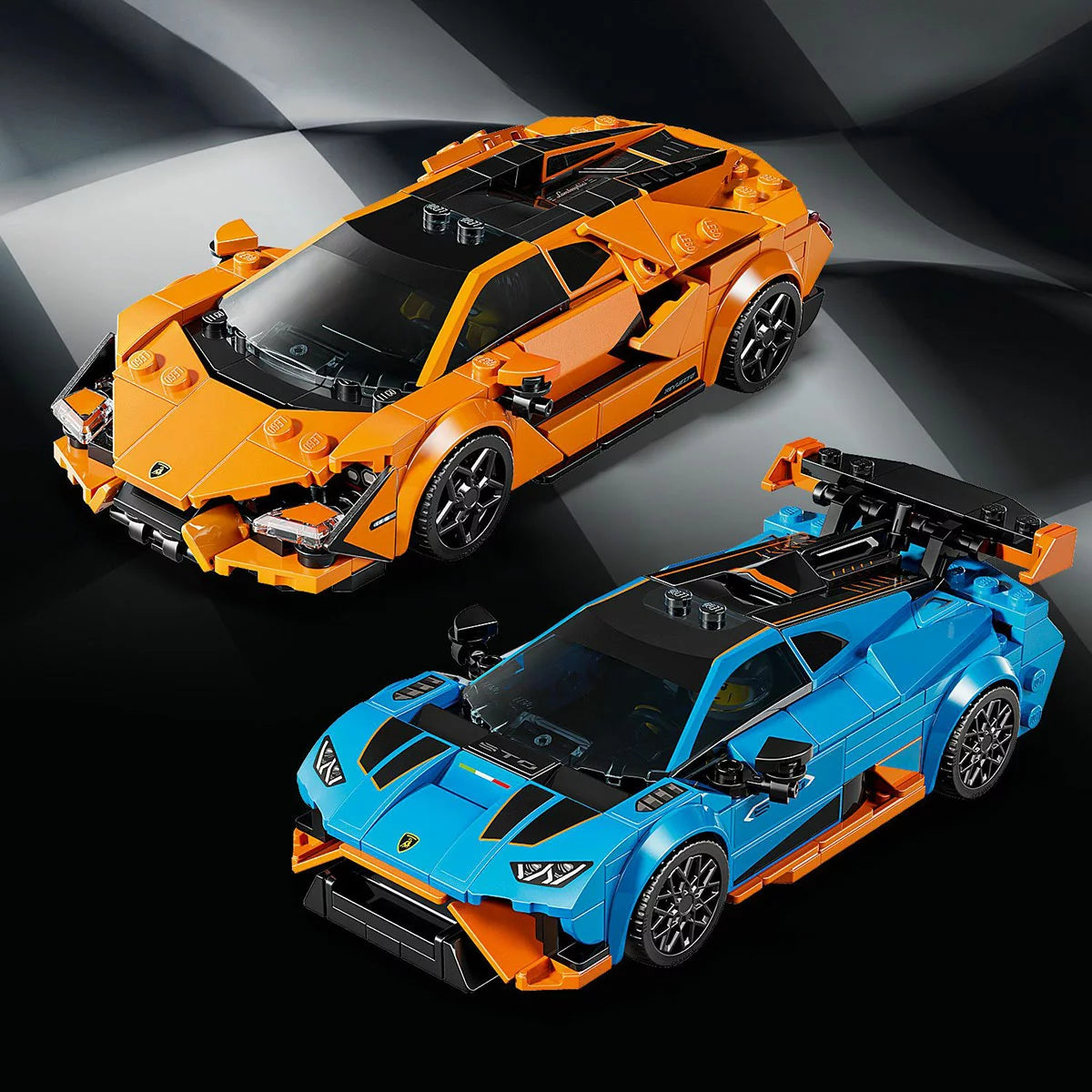 LEGO Speed Champions Lamborghini Revuelto & Huracán STO - Model 77238 (10+