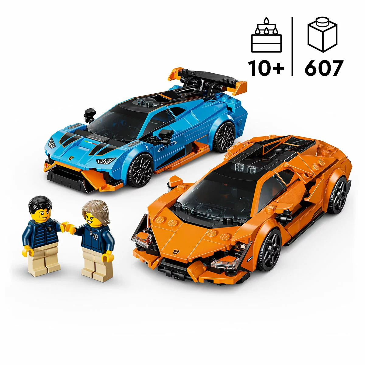 LEGO Speed Champions Lamborghini Revuelto & Huracán STO - Model 77238 (10+
