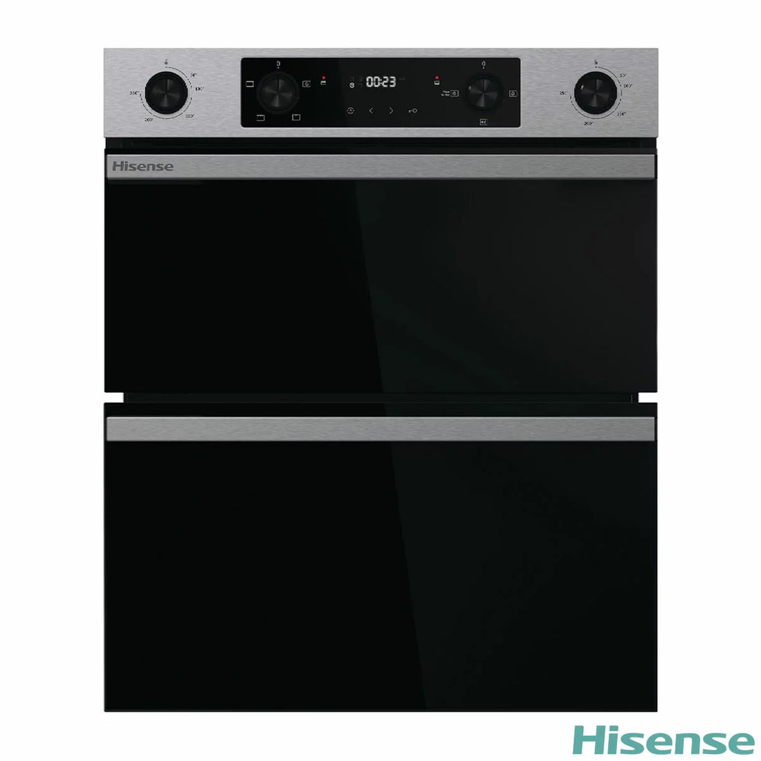 Hisense Hi6 BUD714221CX Electric Built-Under Double Oven, A Rated in Stainless