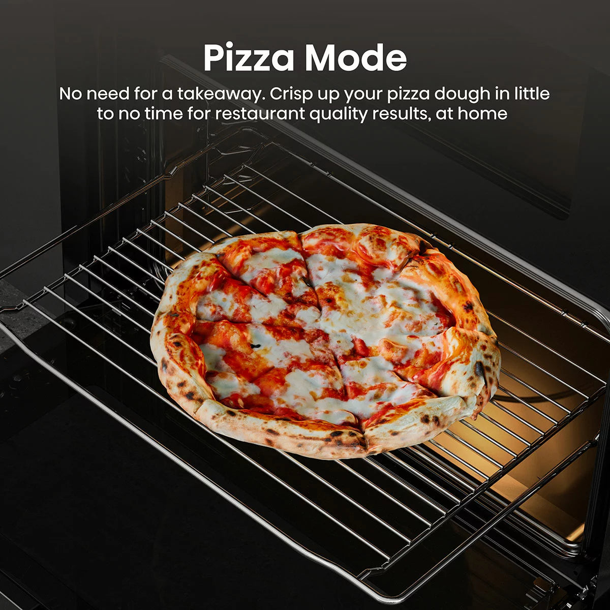 Hisense Hi6 BUD714221CX Electric Built-Under Double Oven, A Rated in Stainless
