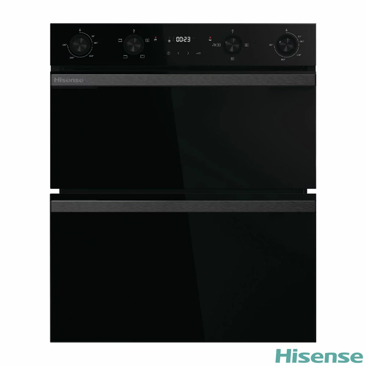Hisense Hi6 BUD714221CDBG Electric Built-Under Double Oven, A Rated in Black