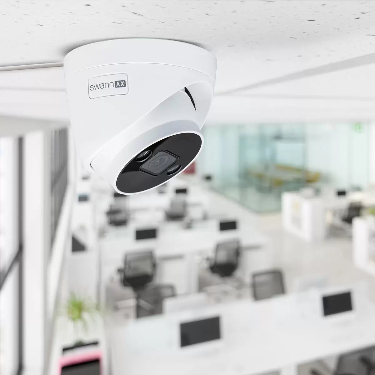 Swann 4K NVR 8 x Channel / 4 x NHD-ADVANXB Dome Cameras with 1TB HDD