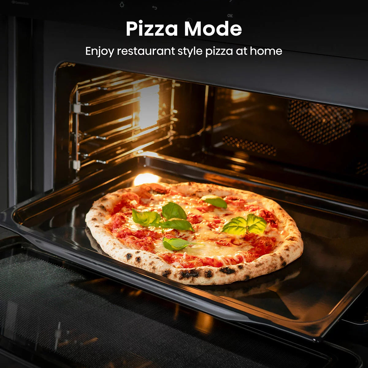 Hisense Hi8 BlackLine BIM4AH8UKWF Built In Electric Single Oven with Microwave