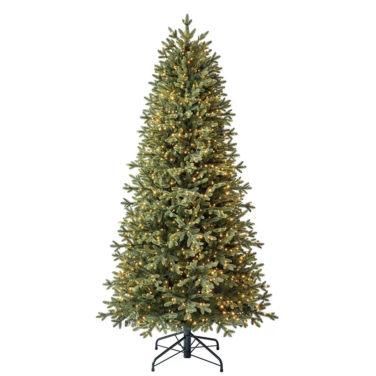 6.5 ft (1.98m) Pre-Lit Aspen Artificial Christmas Tree with 1200 Colour Changing Micro LED Lights