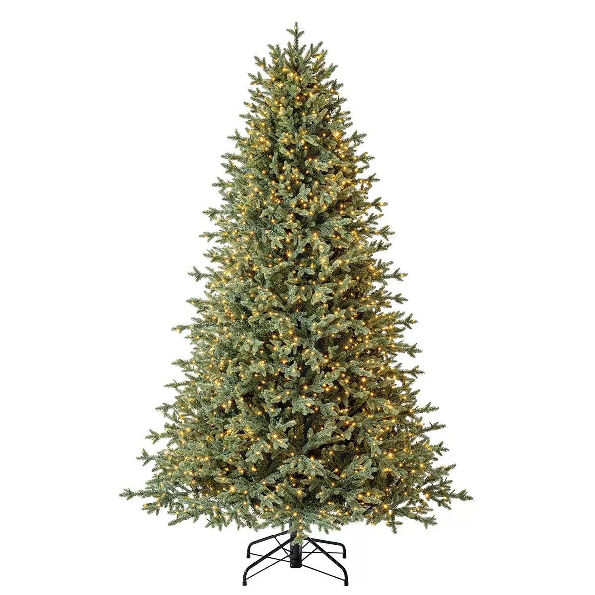 7.5ft (2.3m) Pre-Lit Aspen Artificial Christmas Tree With 1,850 Colour-Changing Radiant Micro Twinkle LED Lights, view 4