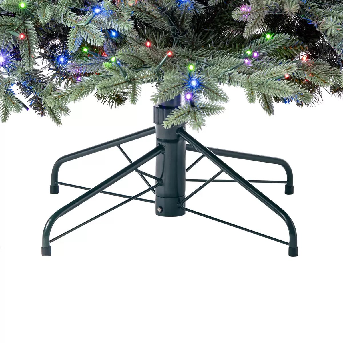 7.5ft (2.3m) Pre-Lit Aspen Artificial Christmas Tree With 1,850 Colour-Changing Radiant Micro Twinkle LED Lights, view 5