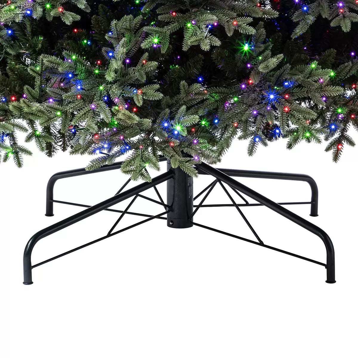 12ft (3.7m) Pre-Lit Aspen Artificial Christmas Tree With 4,430 Colour-Changing Radiant Micro Twinkle LED Lights, view 6