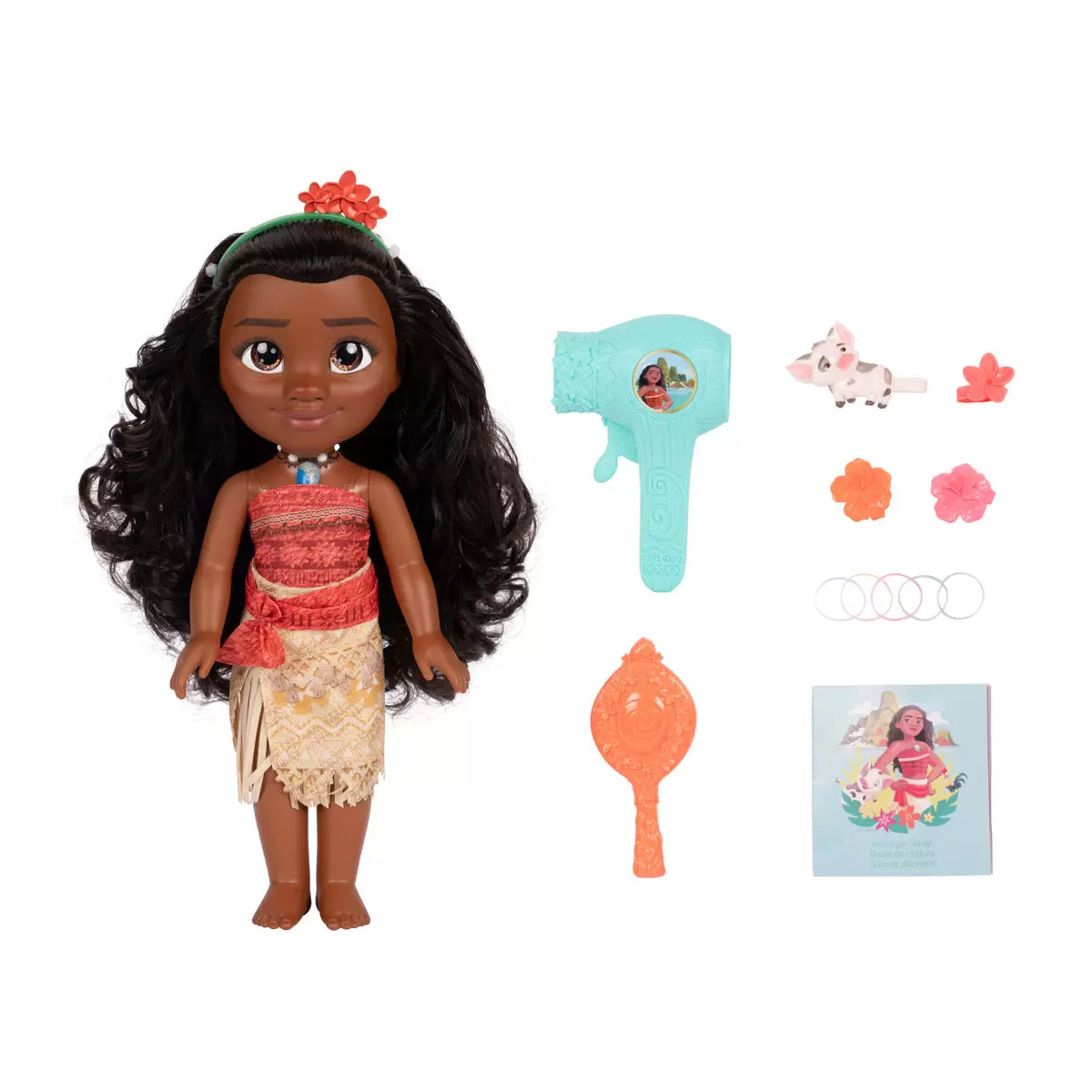 Disney Princess Large Doll and Hair Play Set - Moana