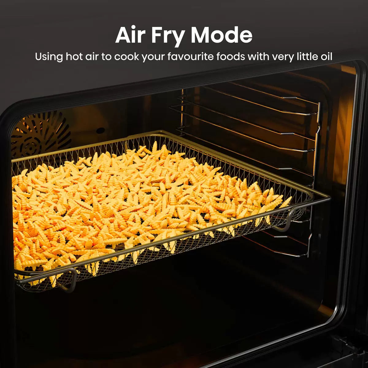 Hisense Hi6 BID914221CX Electric Built-In Double Oven, A Rated in Stainless