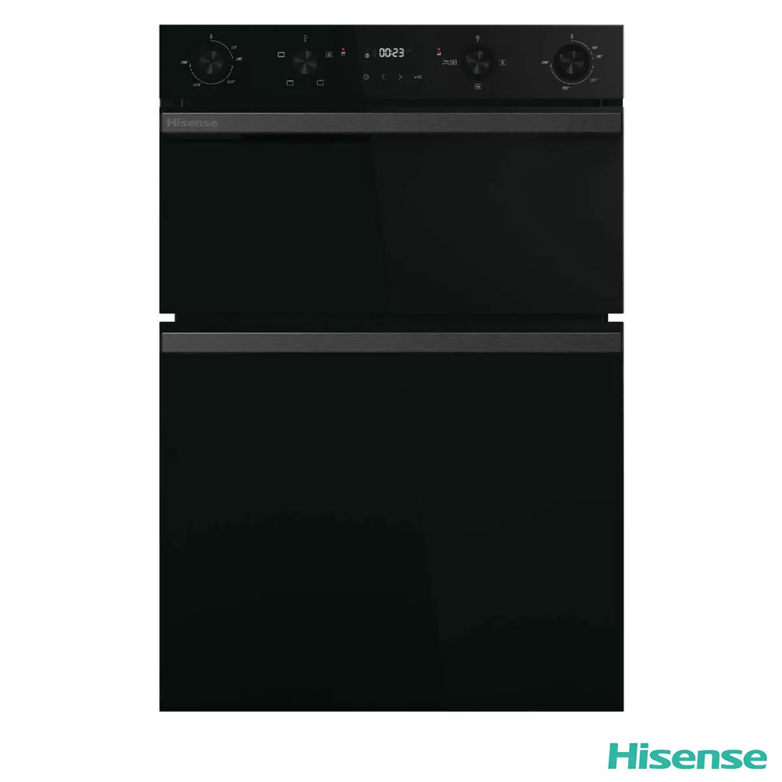 Hisense Hi6 BID914221CDBG Electric Built-in Double Oven, A Rated in Black