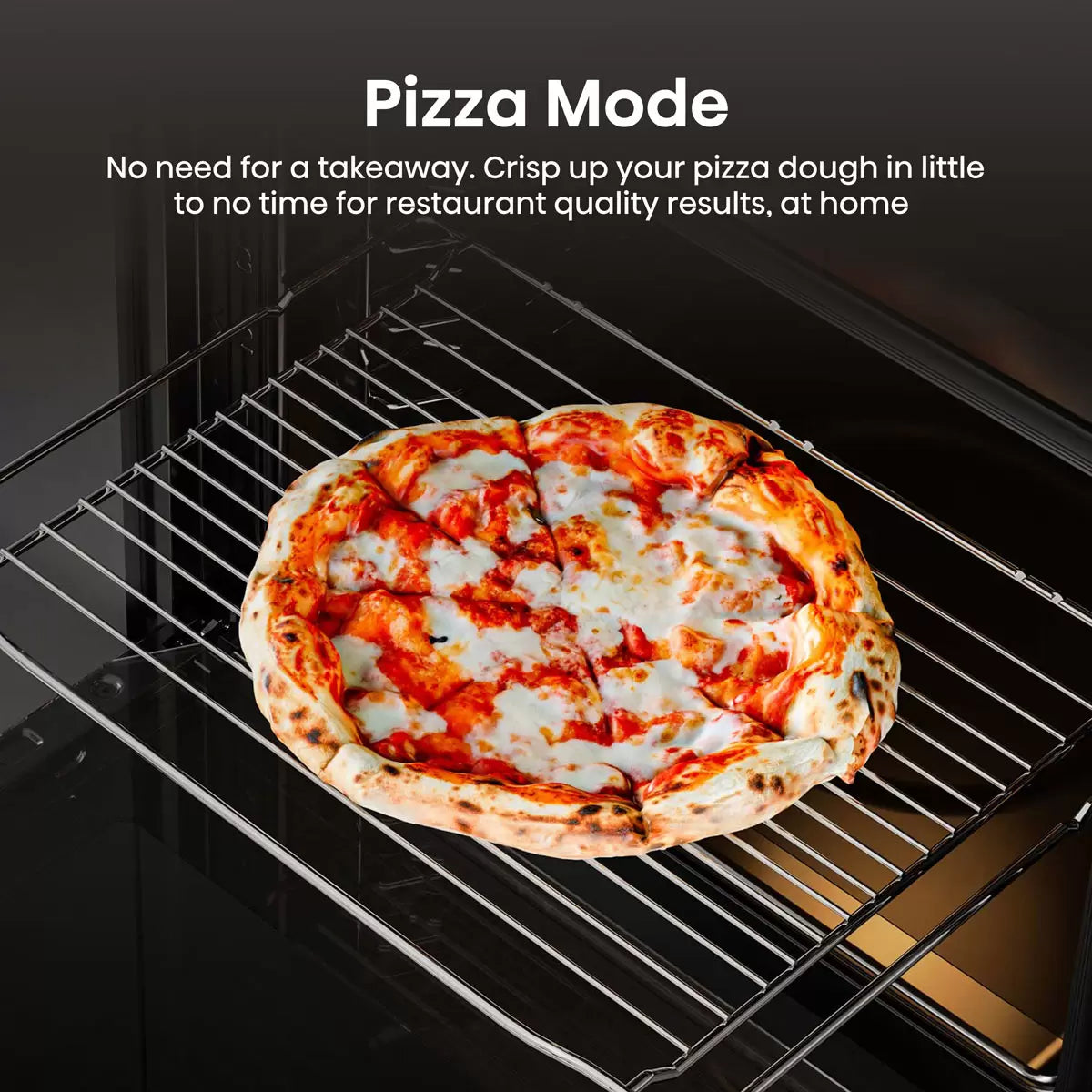 Hisense Hi6 BID914221CDBG Electric Built-in Double Oven, A Rated in Black