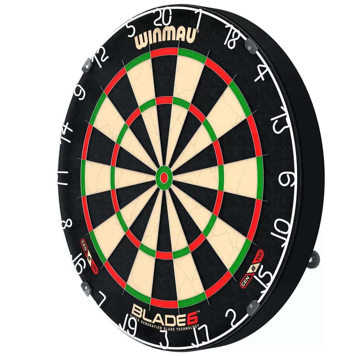 Winmau Blade 6 Dartboard with Darts & Oche Line