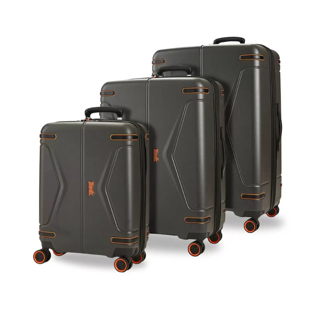 Rock Genesis 3 Piece Hardside Luggage Set, view 4