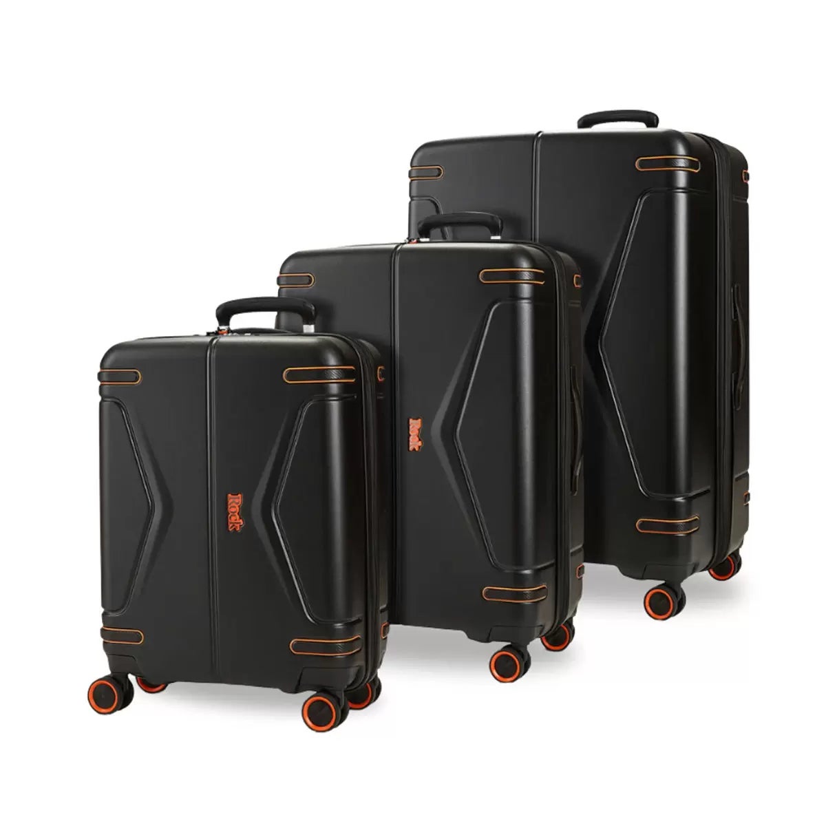 Rock Genesis 3 Piece Hardside Luggage Set, view 5