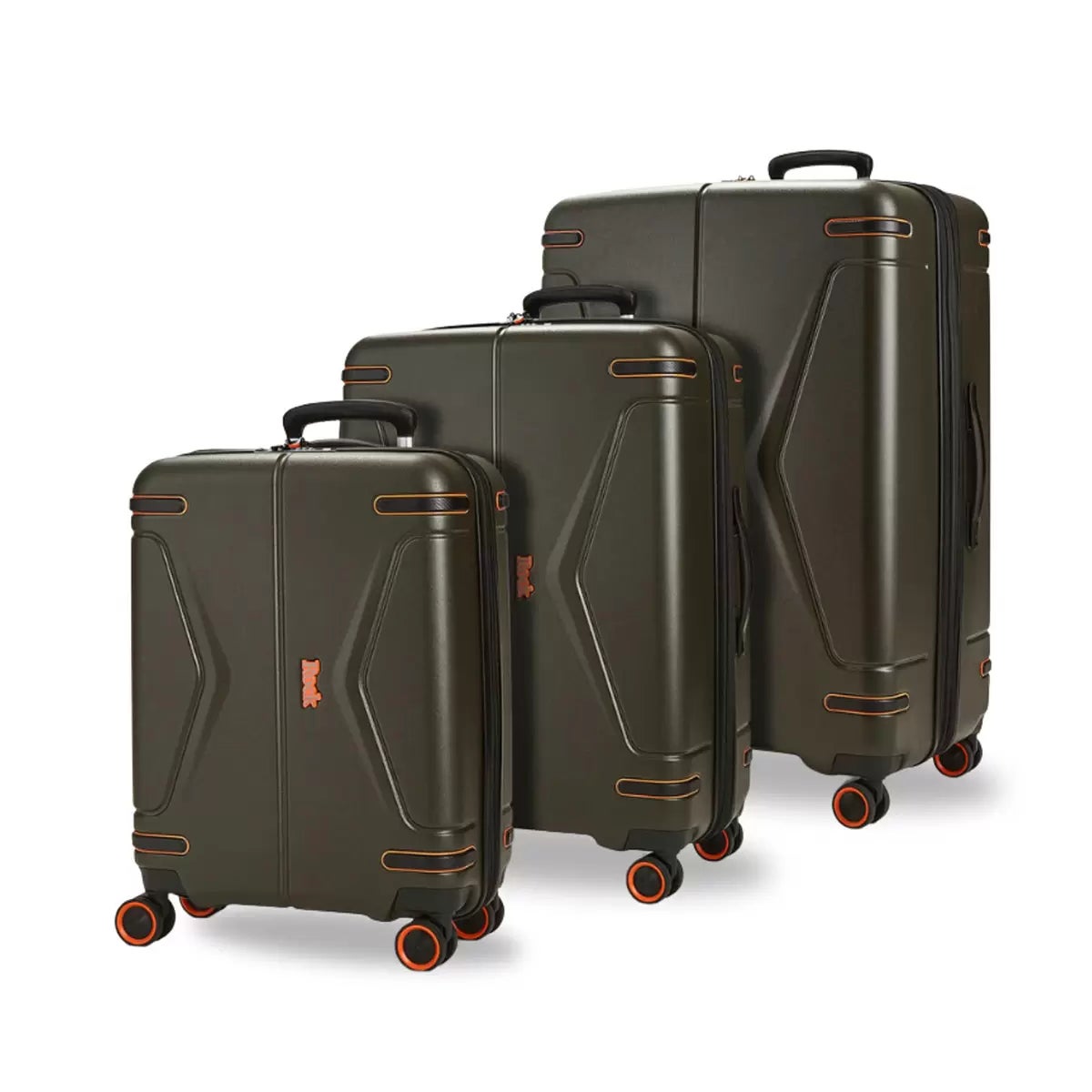 Rock Genesis 3 Piece Hardside Luggage Set, view 17