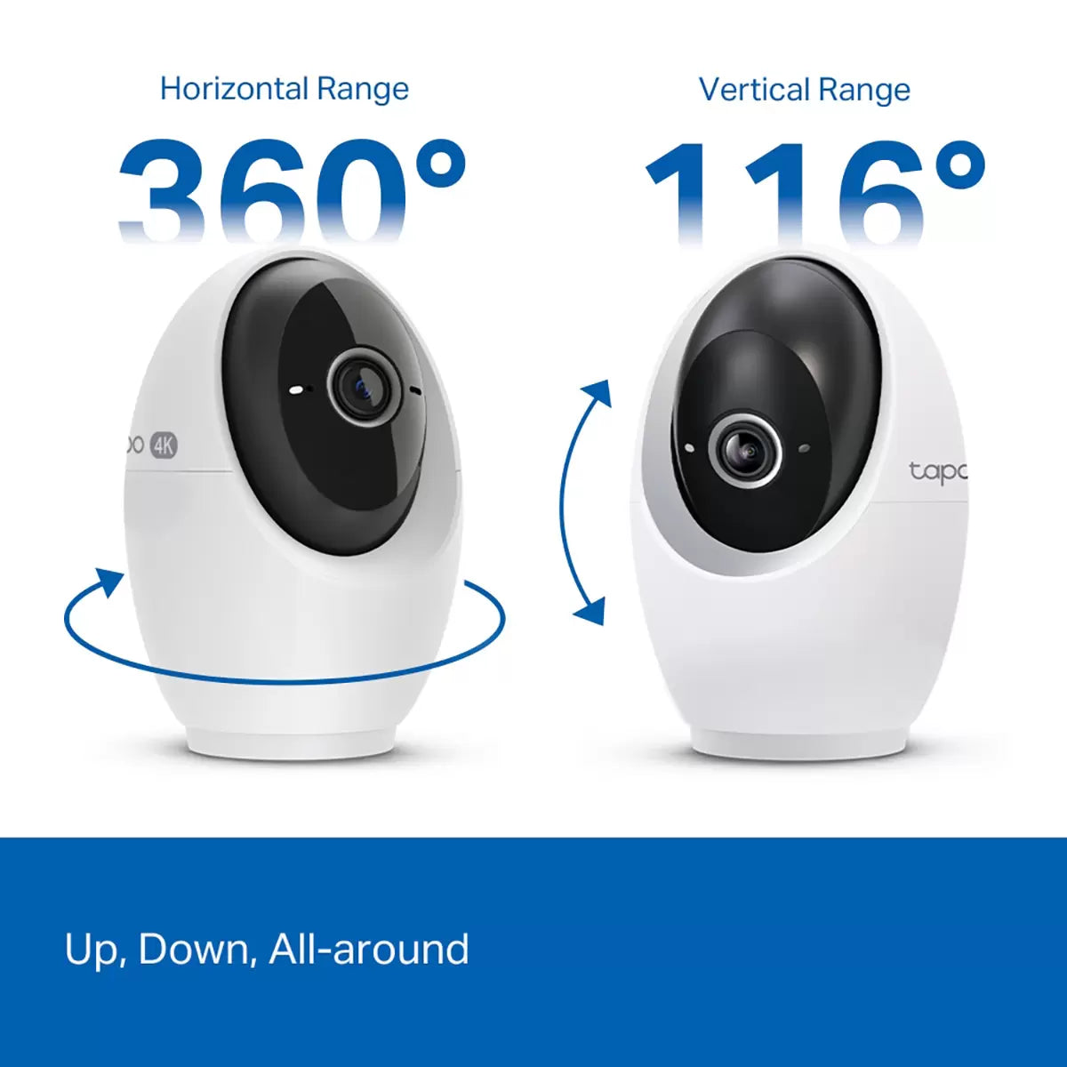 TP-Link Tapo C260 4K Wi-fi PTZ Security Camera