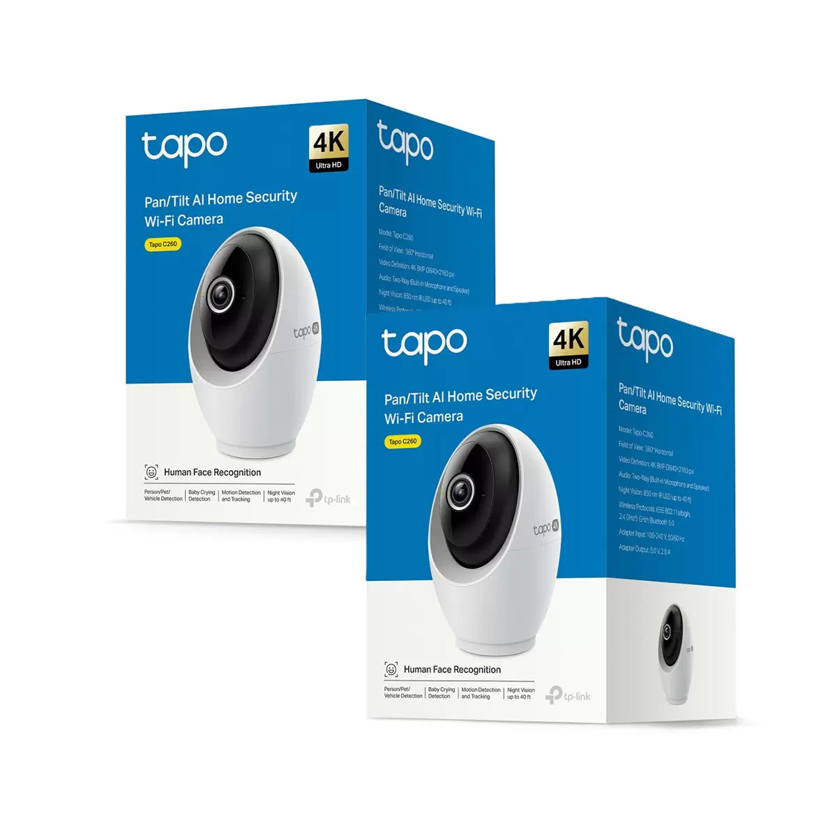 TP-Link Tapo C260 4K Wi-fi PTZ Security Camera