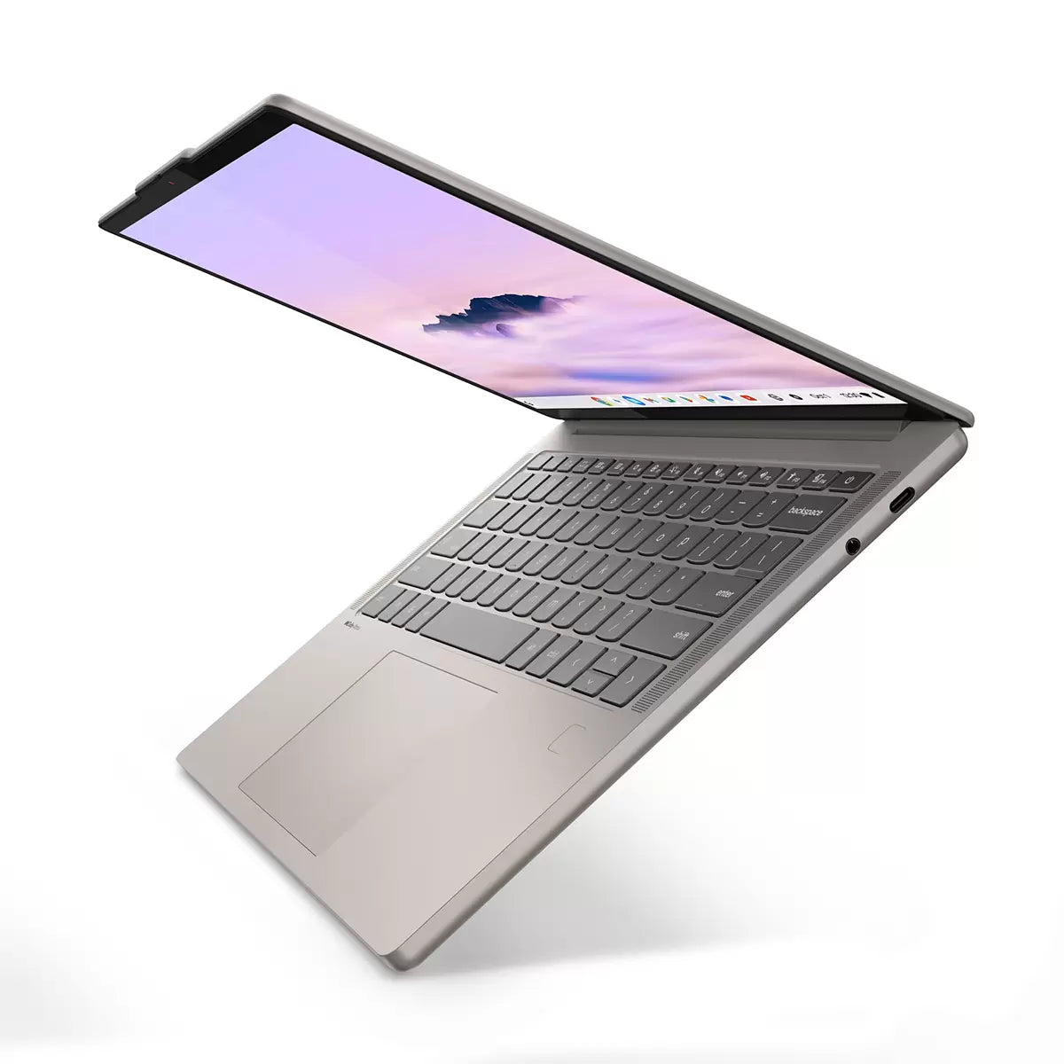 Lenovo Chromebook Plus, MediaTek Ultra, 16GB RAM, 256GB UFS, 14 Inch Laptop
