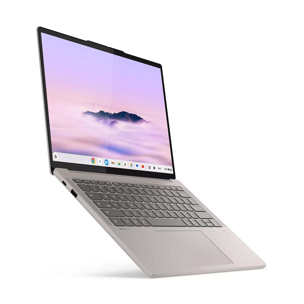 Lenovo Chromebook Plus, MediaTek Ultra, 16GB RAM, 256GB UFS, 14 Inch Laptop