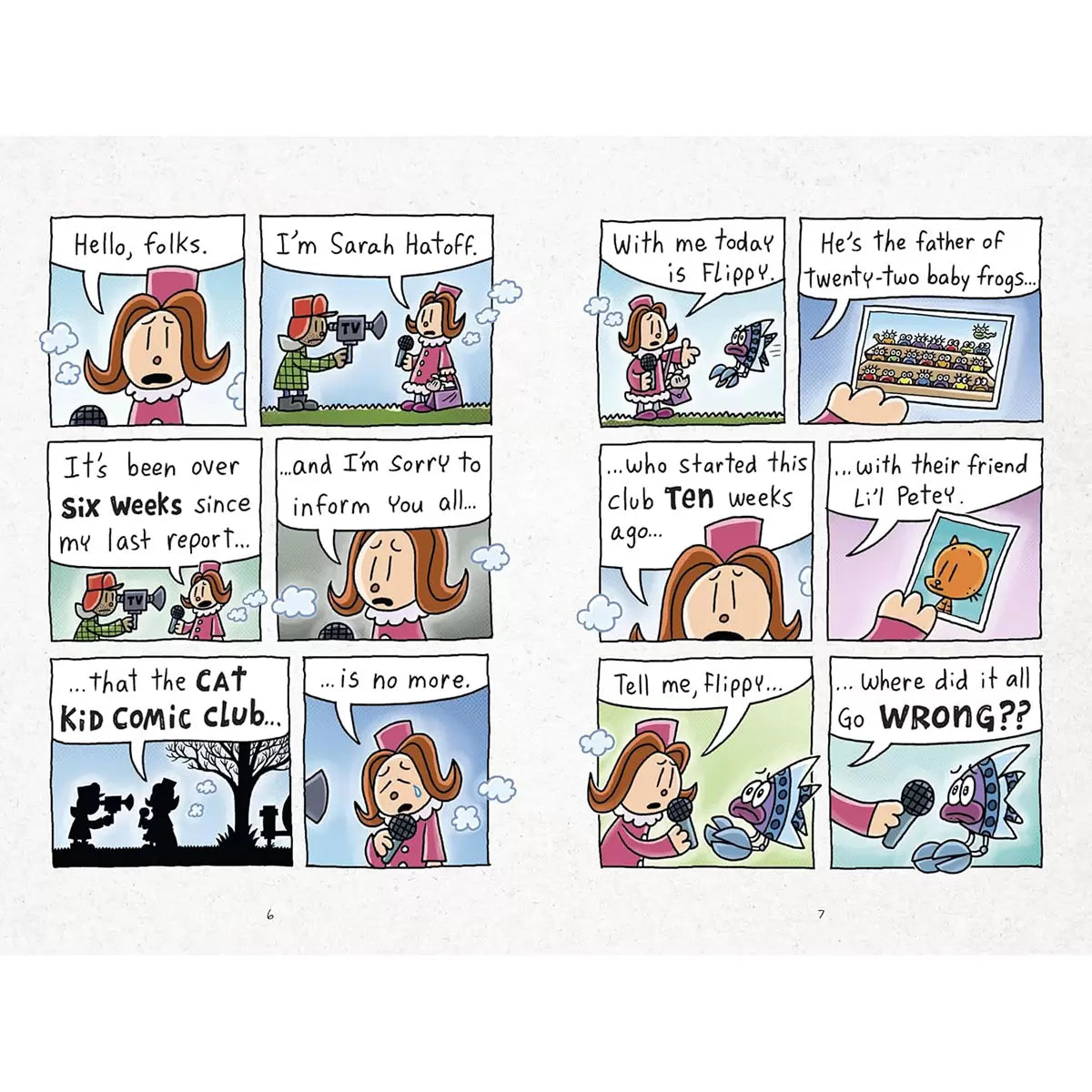 Cat Kid Paperback x4 Book Collection