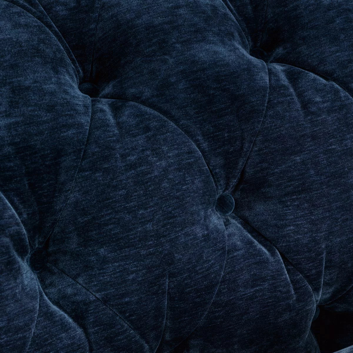 Allington Navy Fabric Chesterfield Armchair