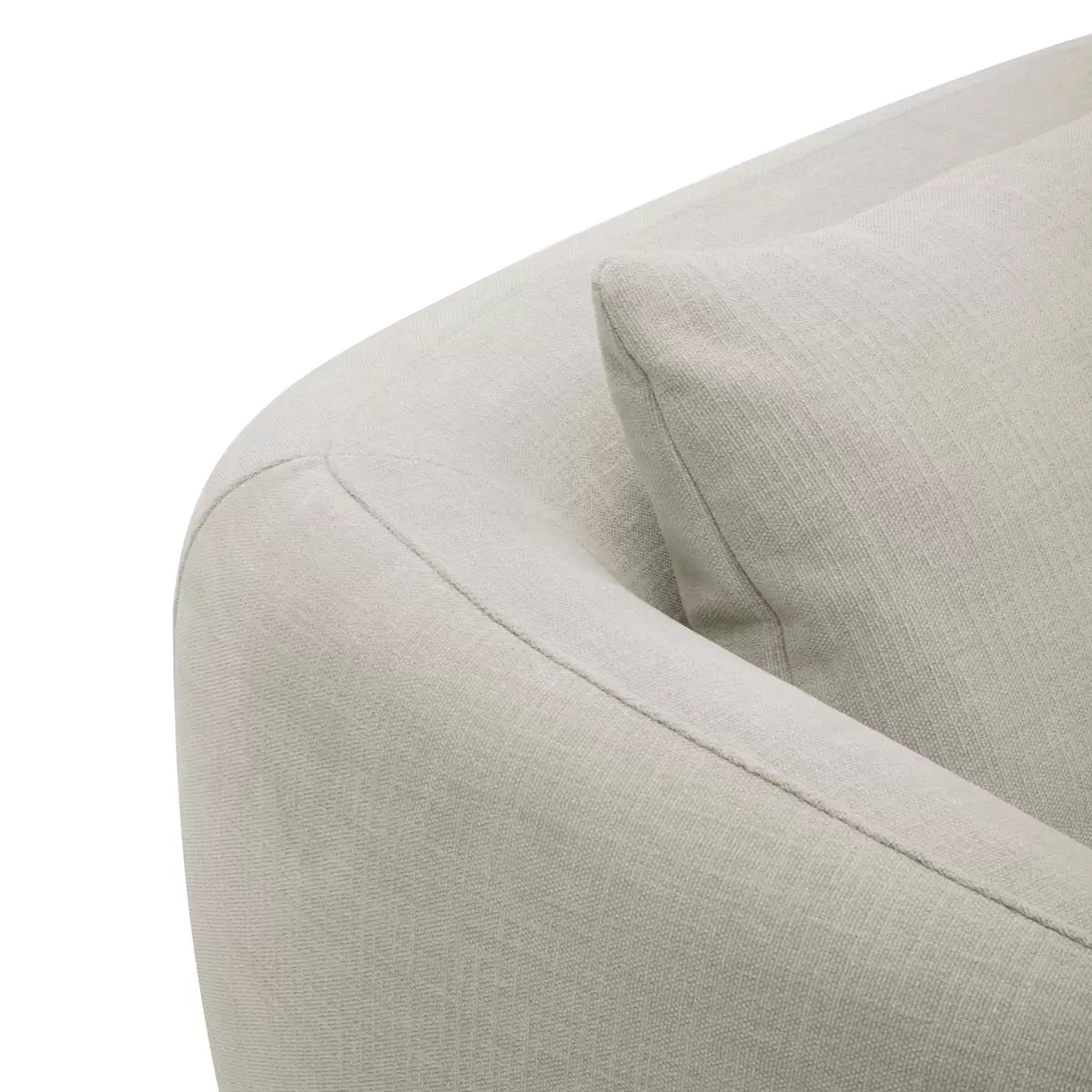 Aiden & Ivy Holley Beige Fabric 5 Piece Modular Sofa
