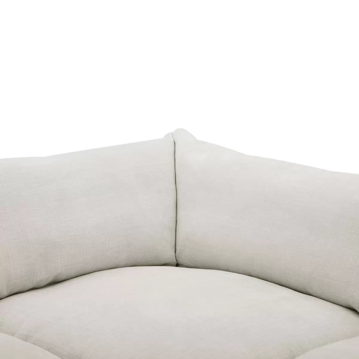Aiden & Ivy Holley Beige Fabric 5 Piece Modular Sofa