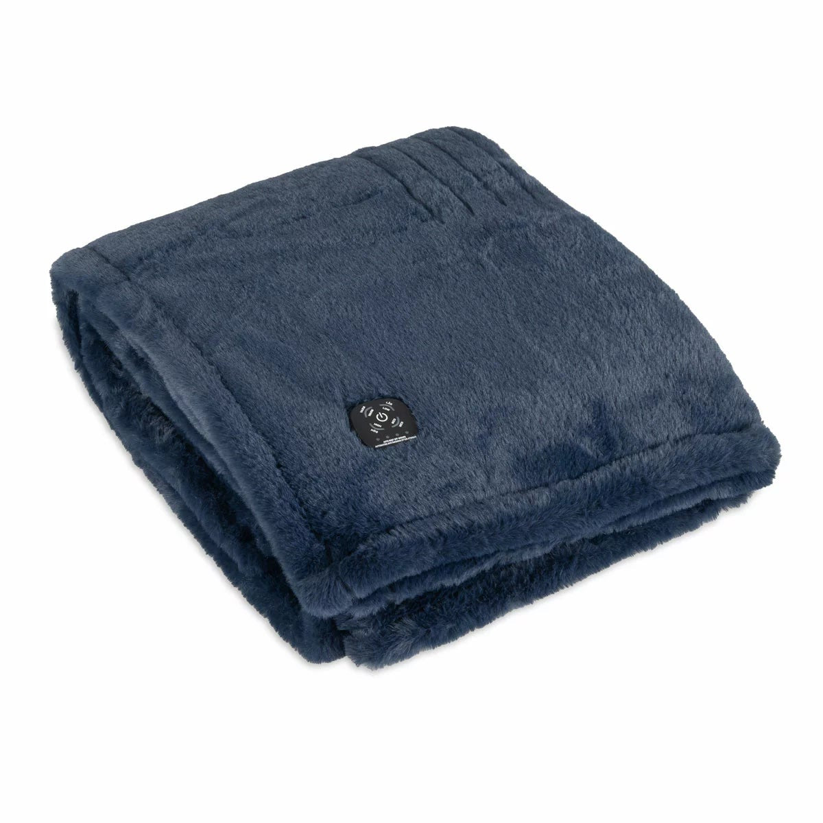 Berkshire Luxe Faux Fur Heated Throw in Taupe, 127 x 152 cm, view 13