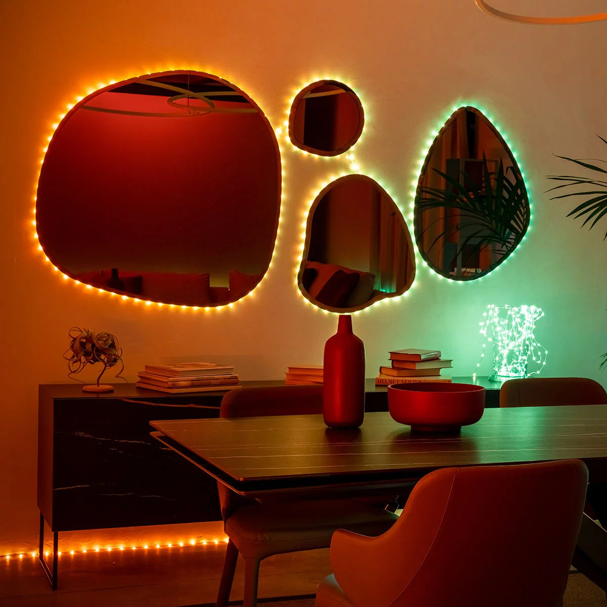 66 ft (20m) Twinkly Generation II 400 App Controlled Multicolour Dots RGB LED