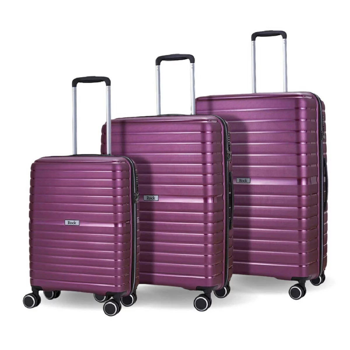 Rock Hydralite 3 Piece Hardside Luggage Set, view 3