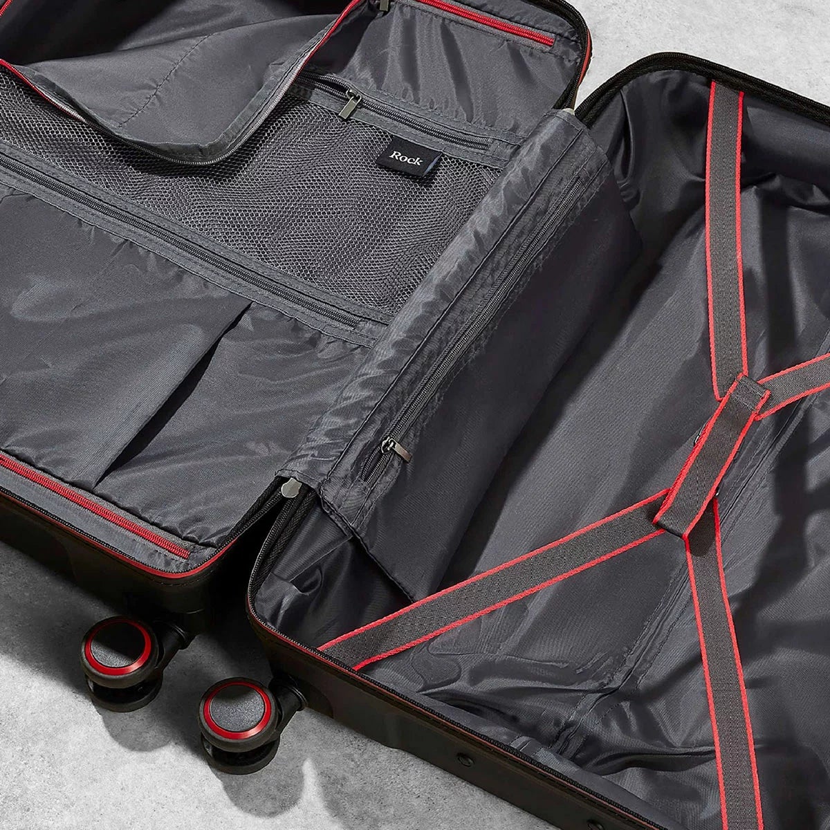 Rock Hydralite 3 Piece Hardside Luggage Set, view 8